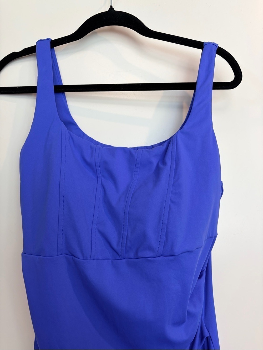 Halara Ruched Side Slit Dress – Size Large - Picture 4 of 9